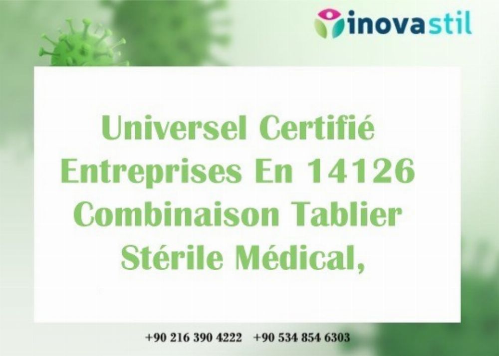 Universel Certifié Entreprises En 14126 Combinaison Tablier Stérile Médical,
